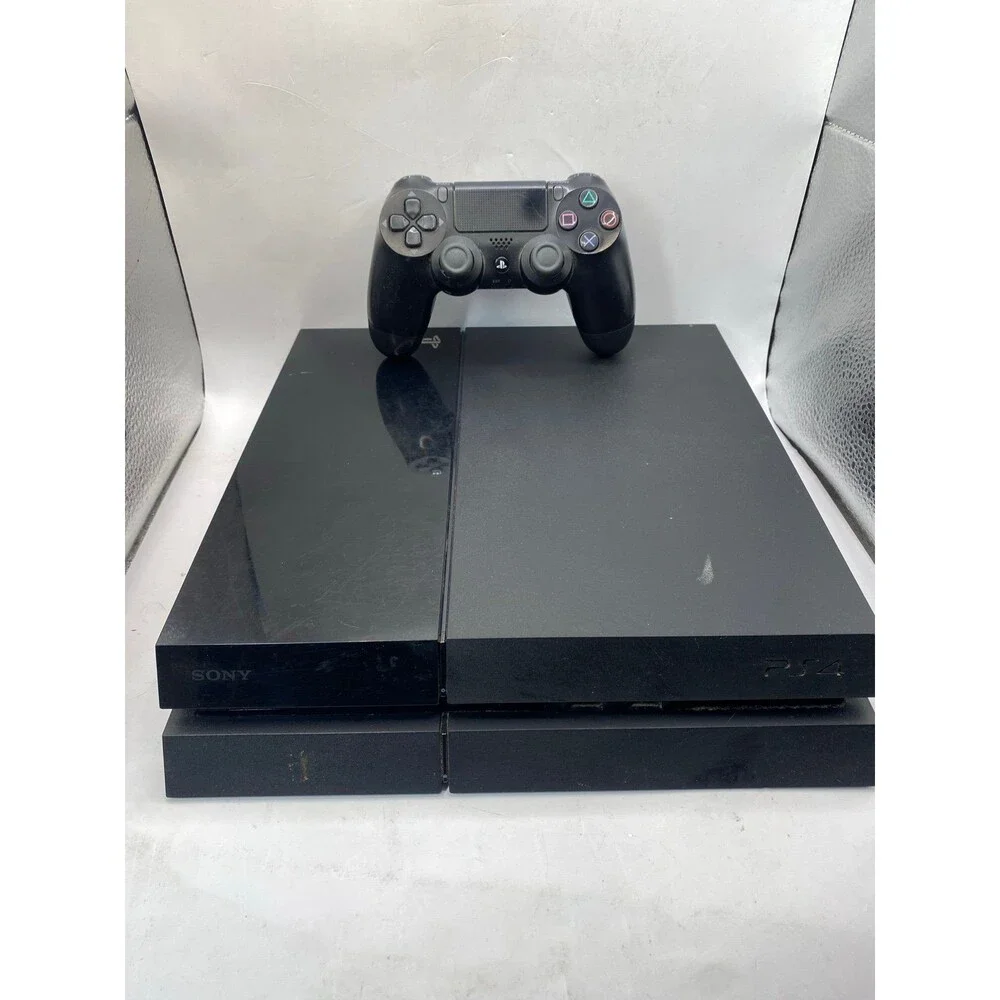 PlayStation 4 Black Console Sony PS4 500Gb Low Firmware V9.6 CUH-1215 W Control